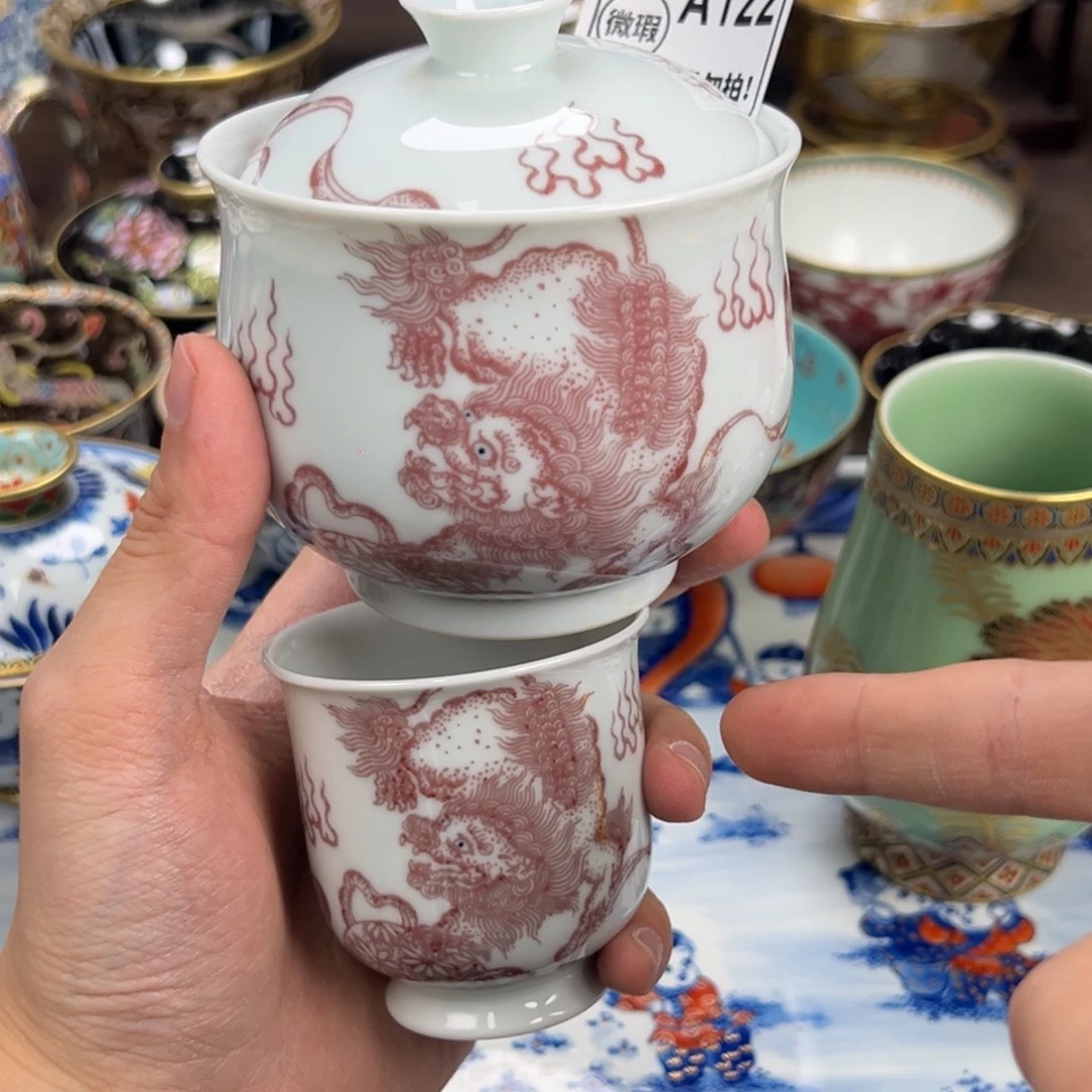 瓷片景德镇手工手绘陶瓷