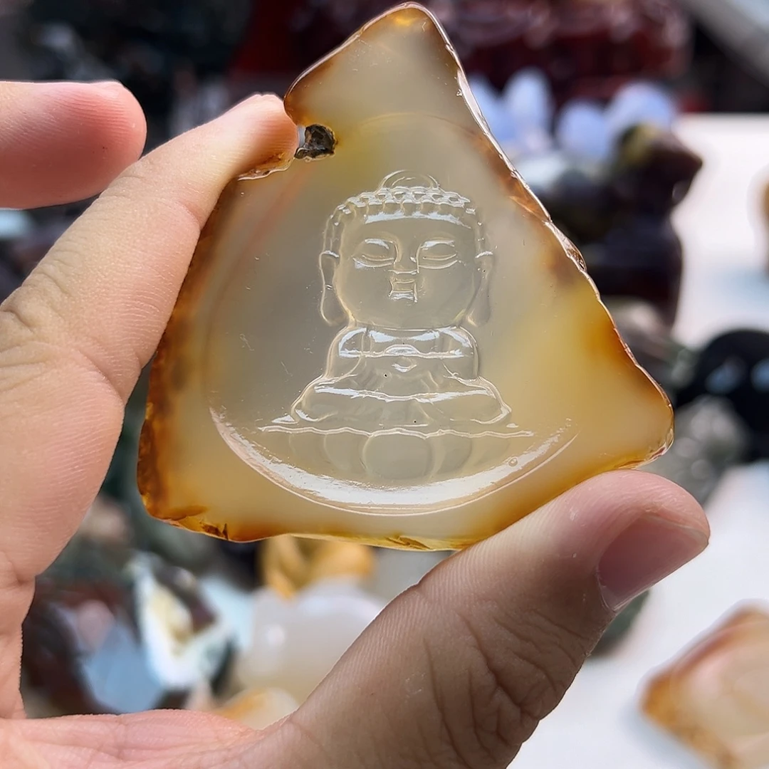玛瑙/玉髓未镶嵌颈饰