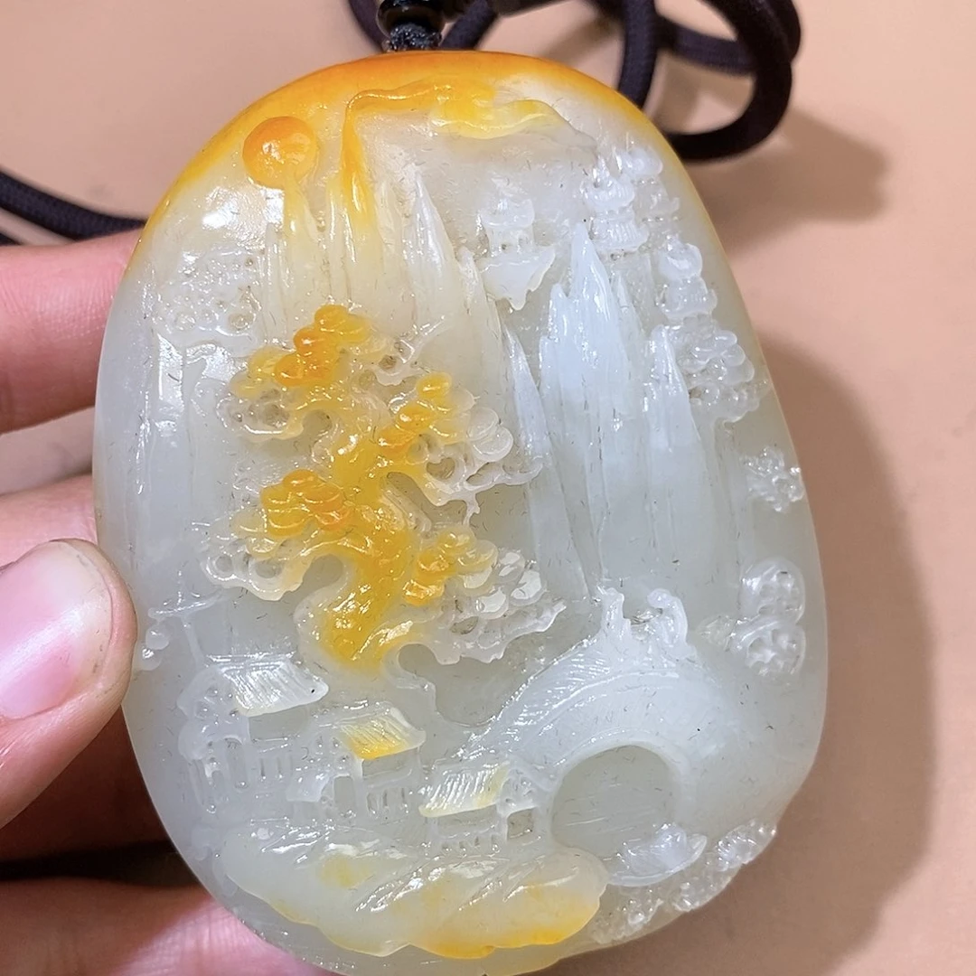 和田玉颈饰未镶嵌L8 