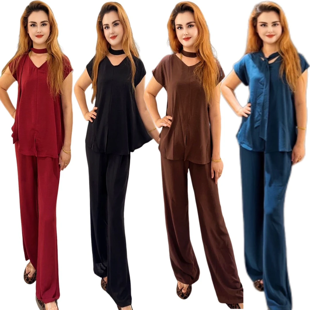 新疆包邮亚麻套装