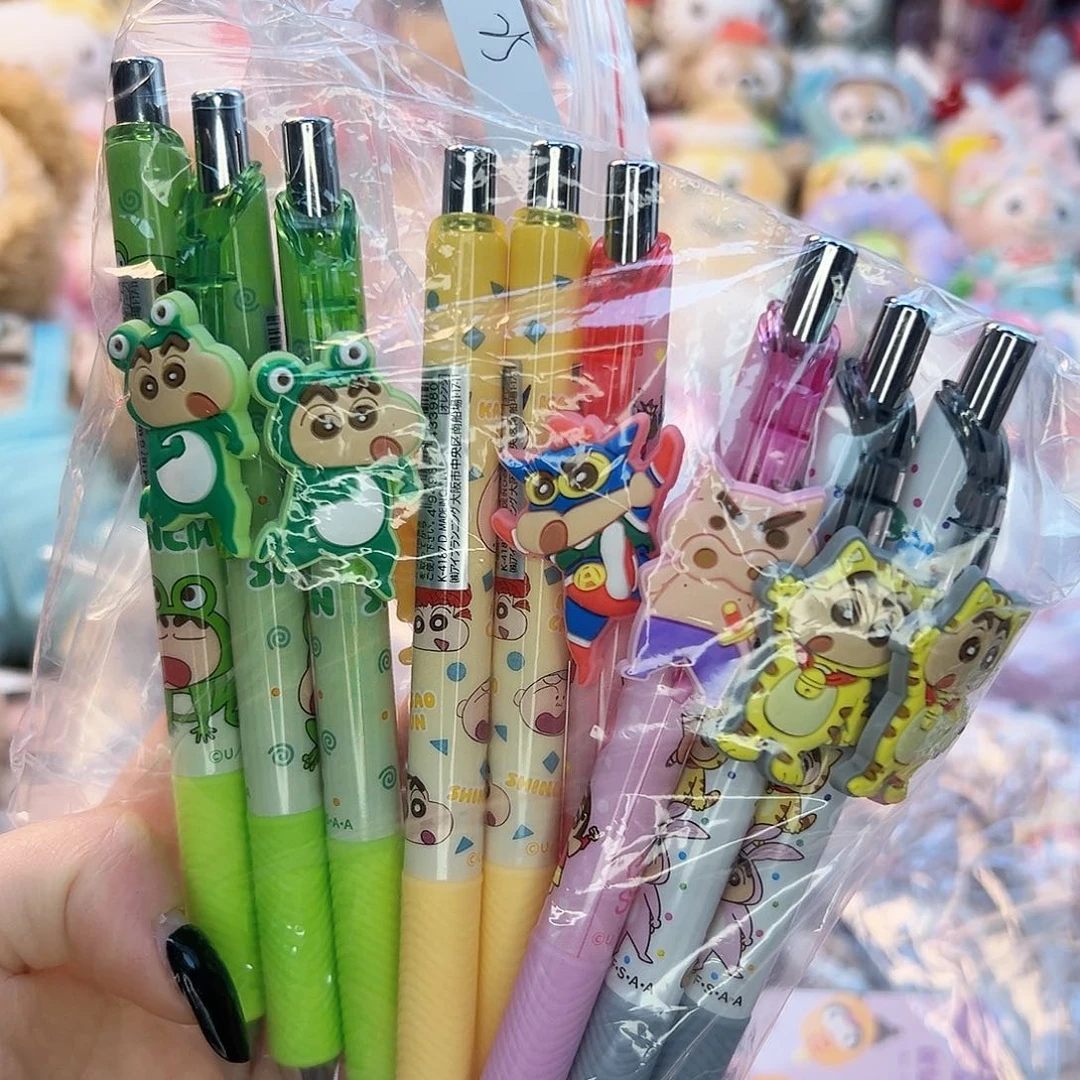 毛绒蜡笔小新单色水笔