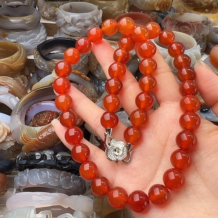 玛瑙/玉髓未镶嵌颈饰