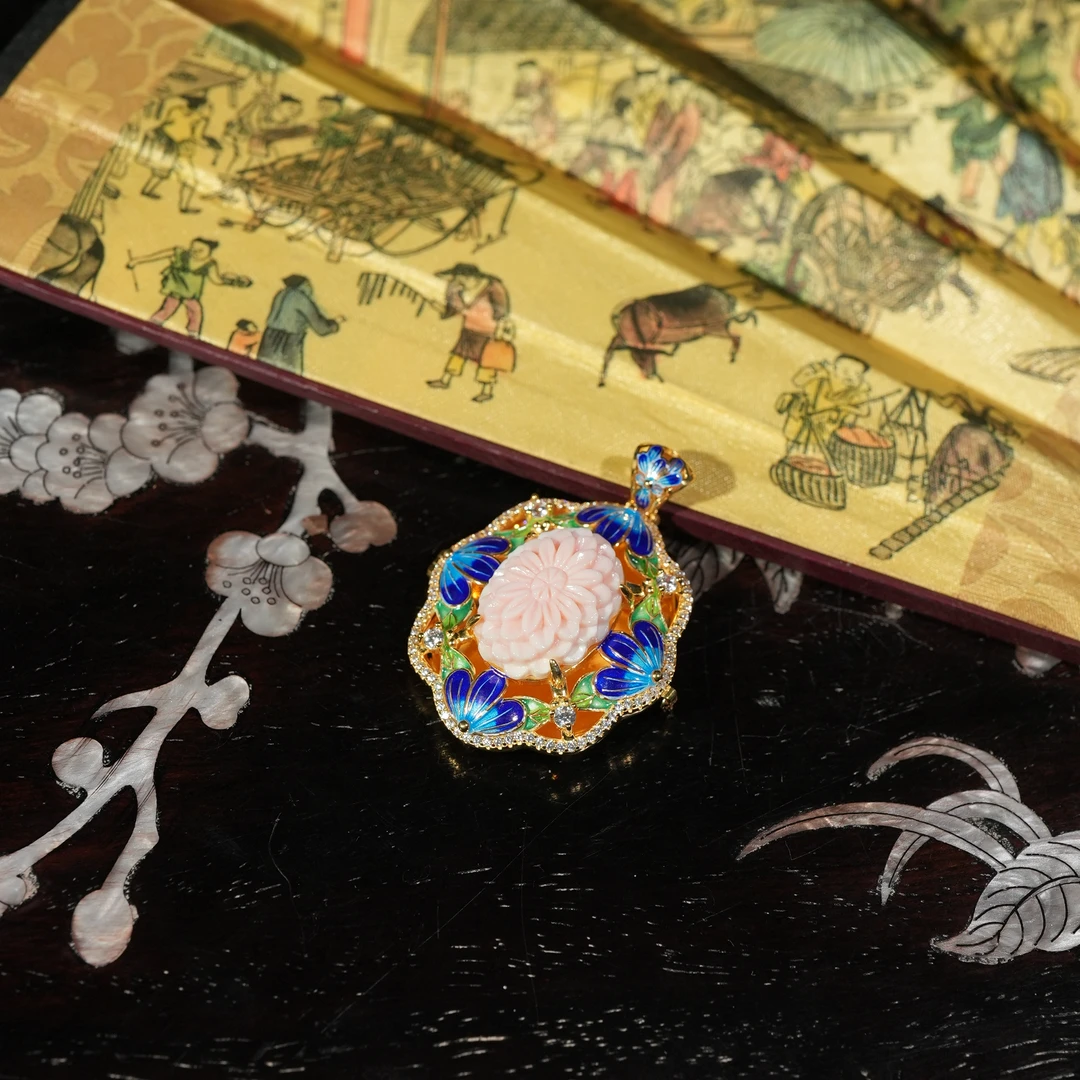 2.8香港王老板-贝壳吊坠5s147