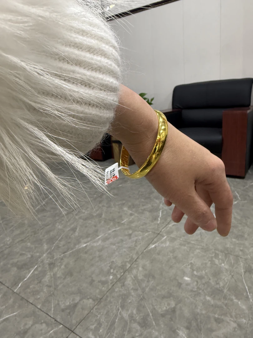 合金手镯 泥鳅背开口手镯 2.66