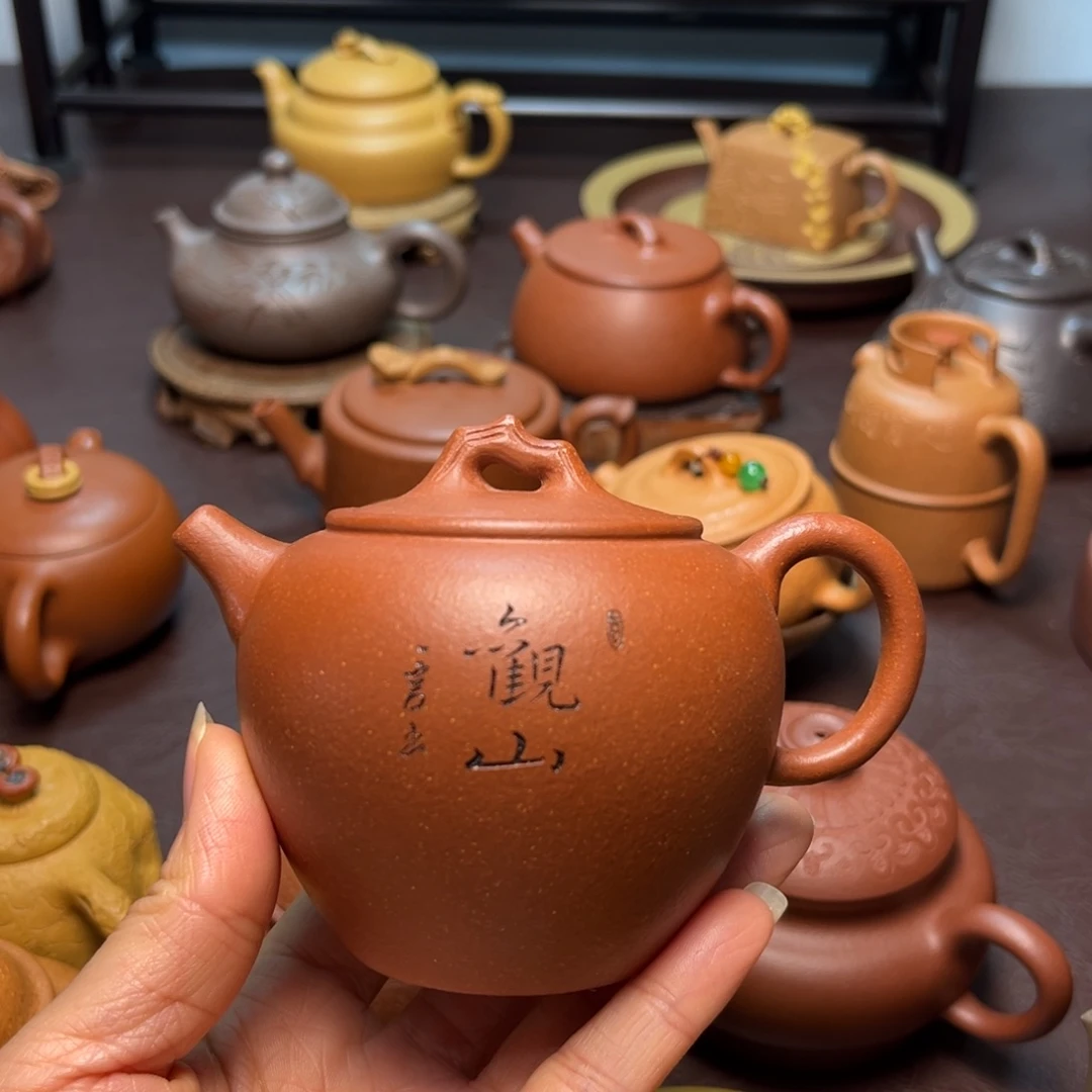 紫砂茶壶手工制作原矿紫砂