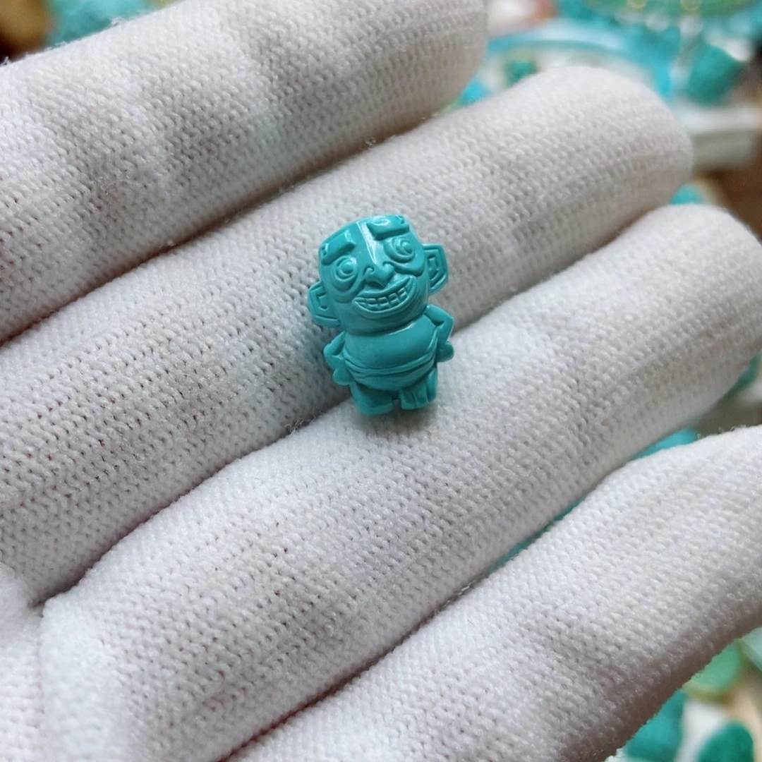 绿松石未镶嵌结界兽