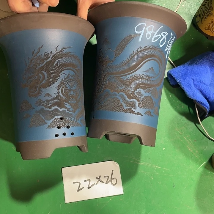 W***L紫砂花盆微瑕大号