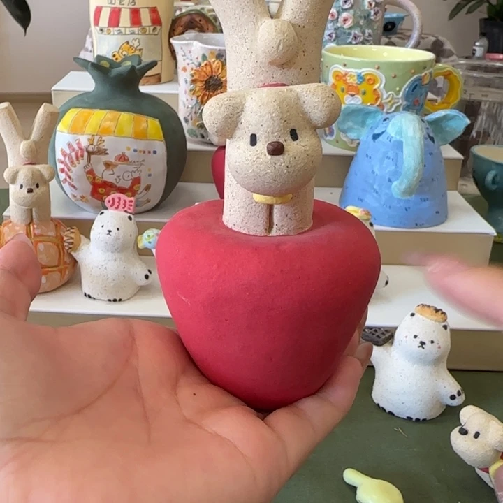 摆件景德镇原创手作陶瓷