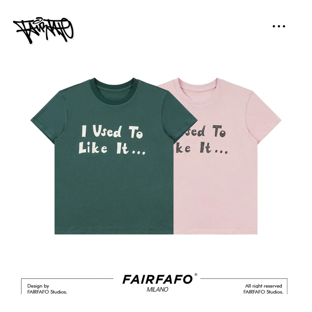 【字母圆领短袖】DT5ZB0631