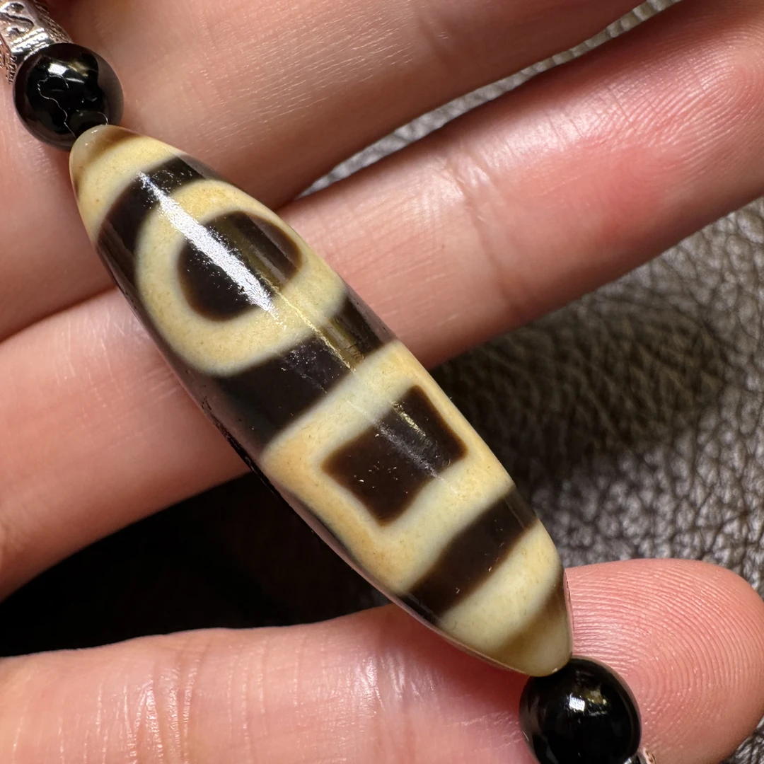 【格古小师傅】40mm纯手工双天地玛瑙孤品放漏