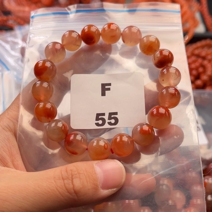 南红玛瑙未镶嵌多样性发货默认微瑕称重11mm