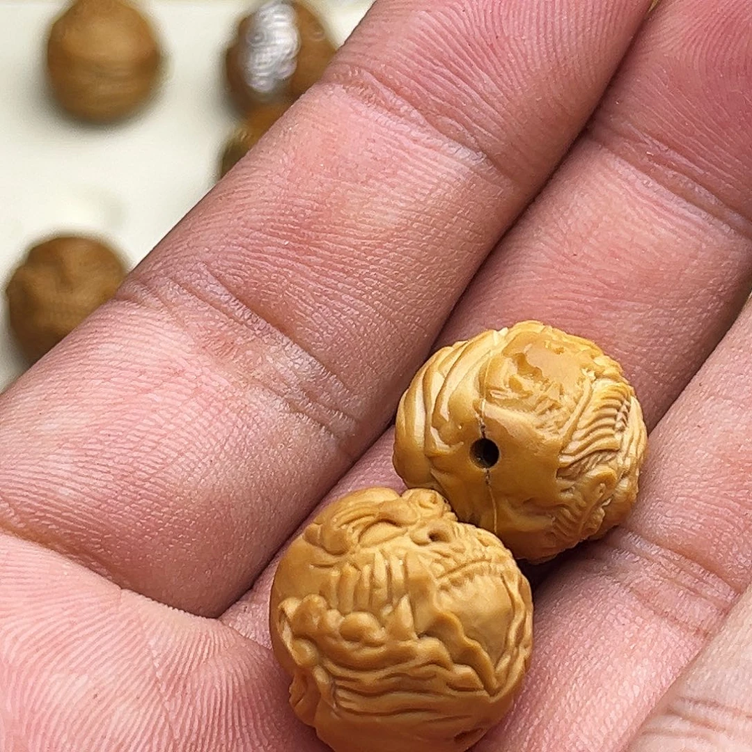 呜***武吊坠猴头核桃单颗2颗