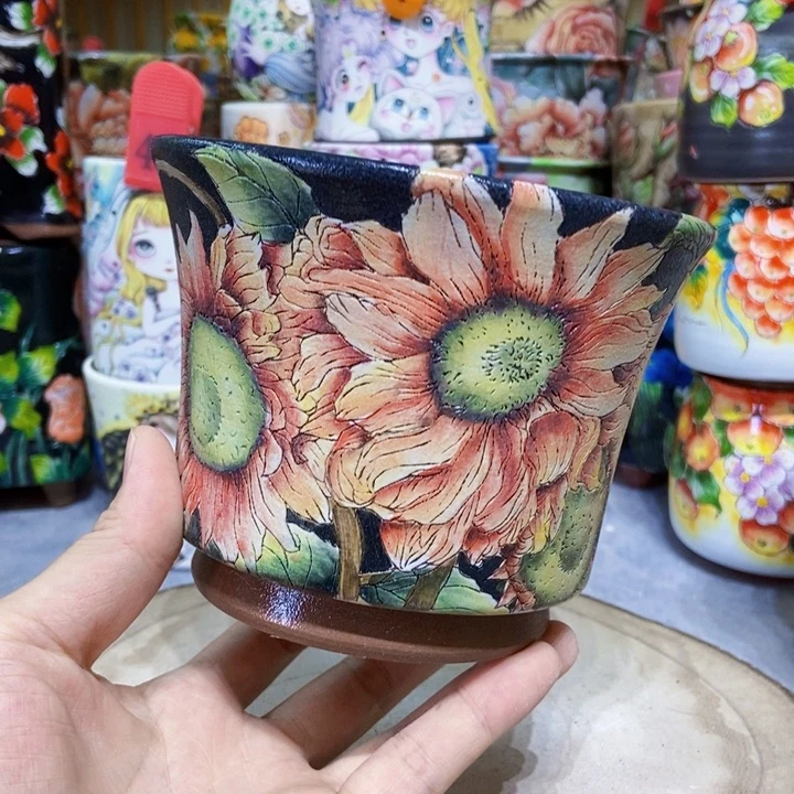 景德镇艺术手绘作品