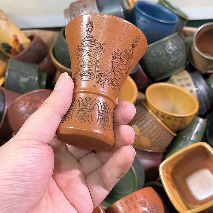 茶杯紫砂全手工紫砂主任杯