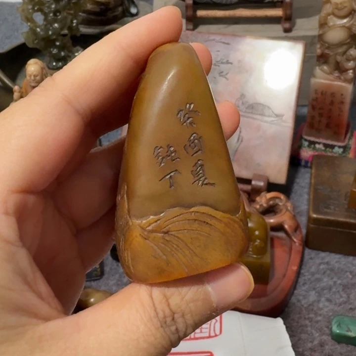 茶***堂石材手工艺品摆件