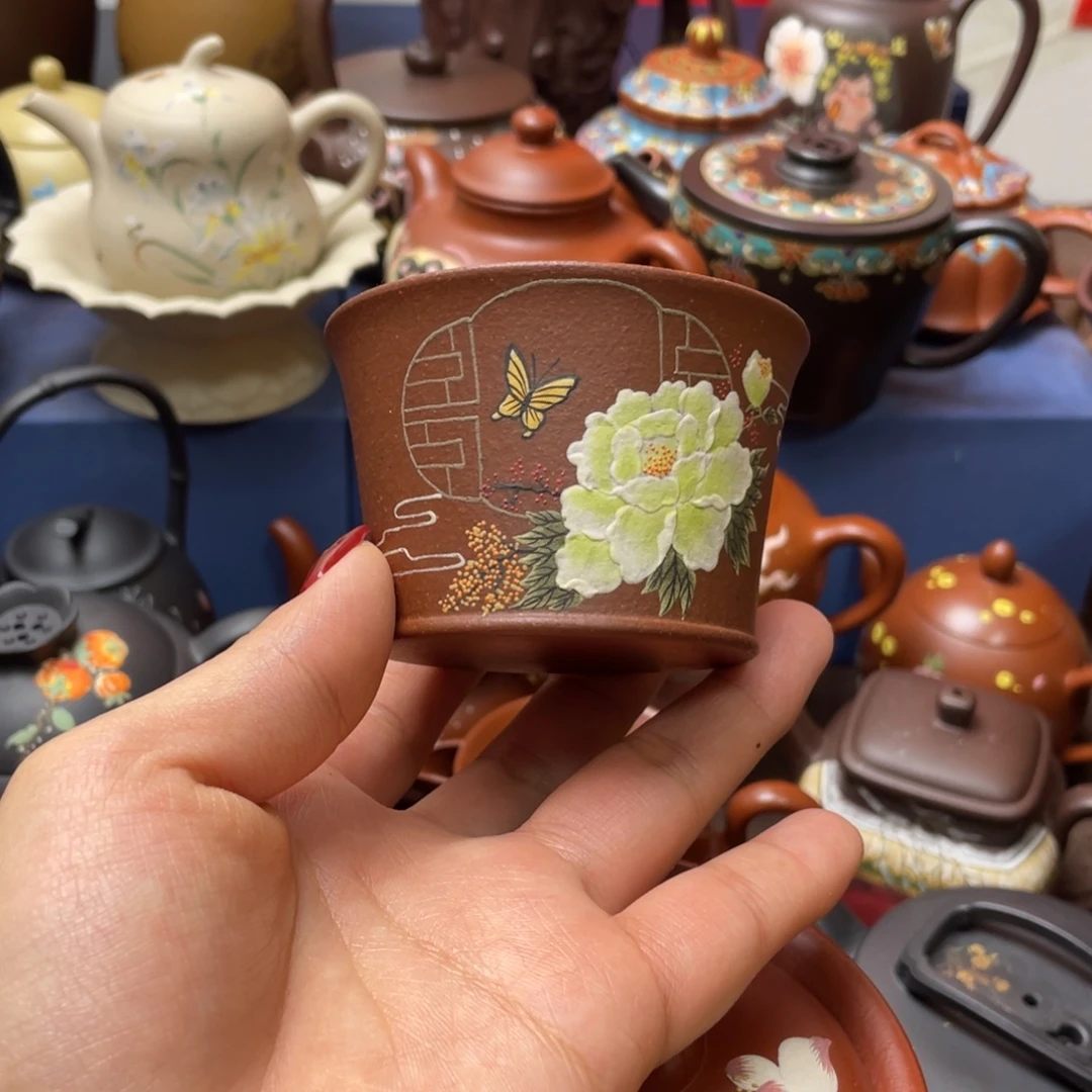 茶杯紫砂紫砂主人杯120cc