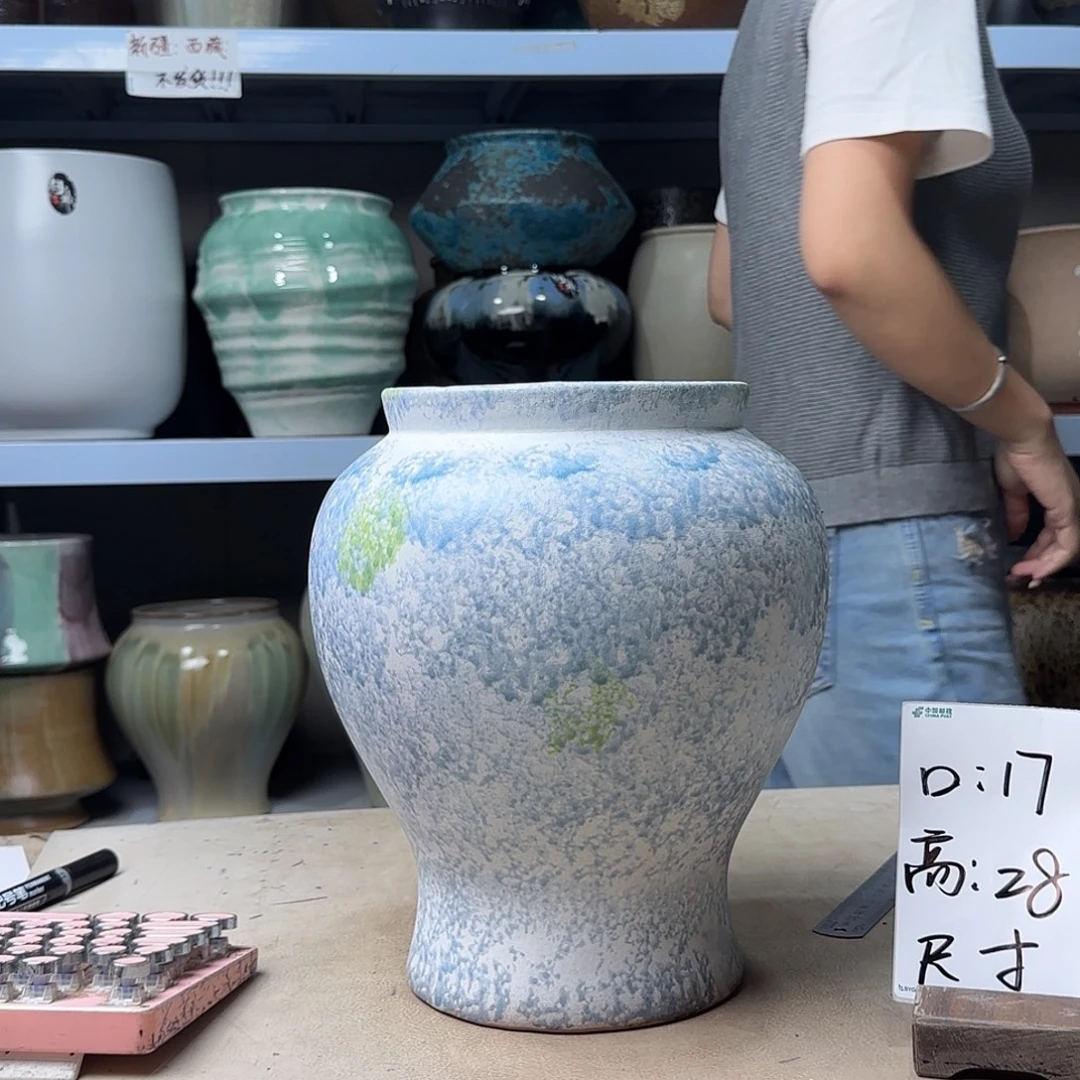 17@28 紫砂花盆尺寸