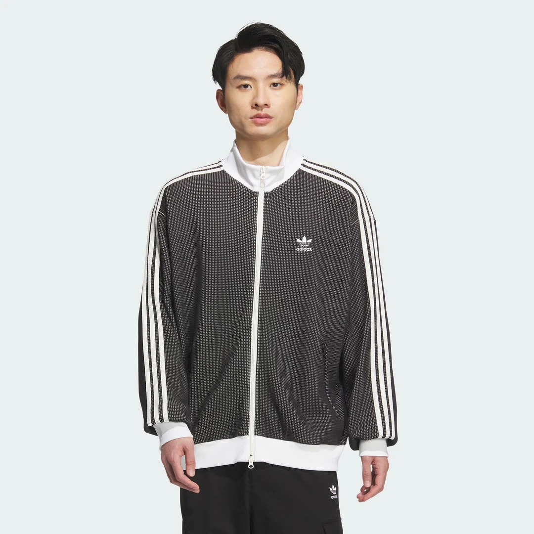 adidas/阿迪达斯男子针织无帽外套 KC2619