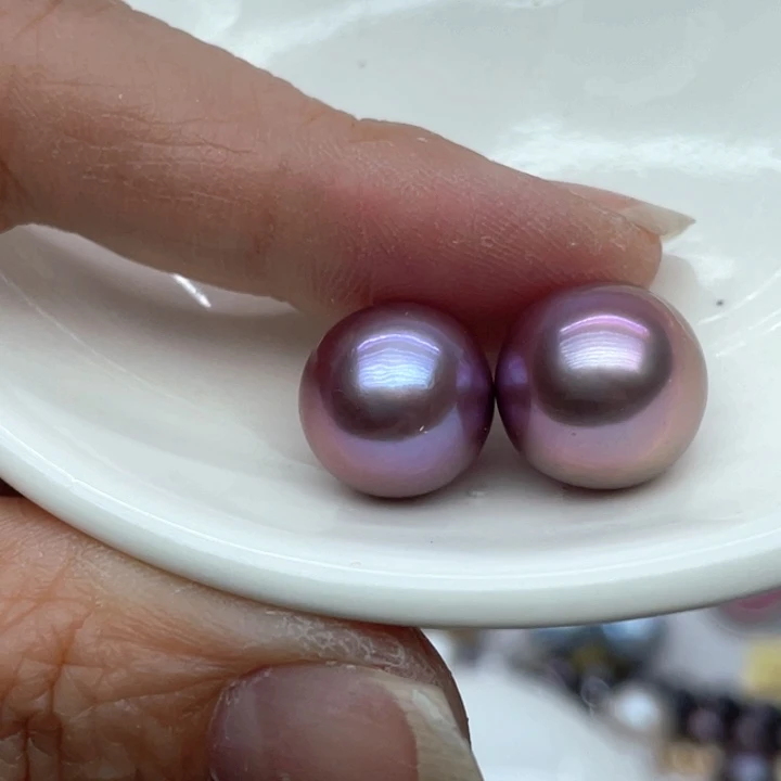 淡水珍珠颈饰未镶嵌?