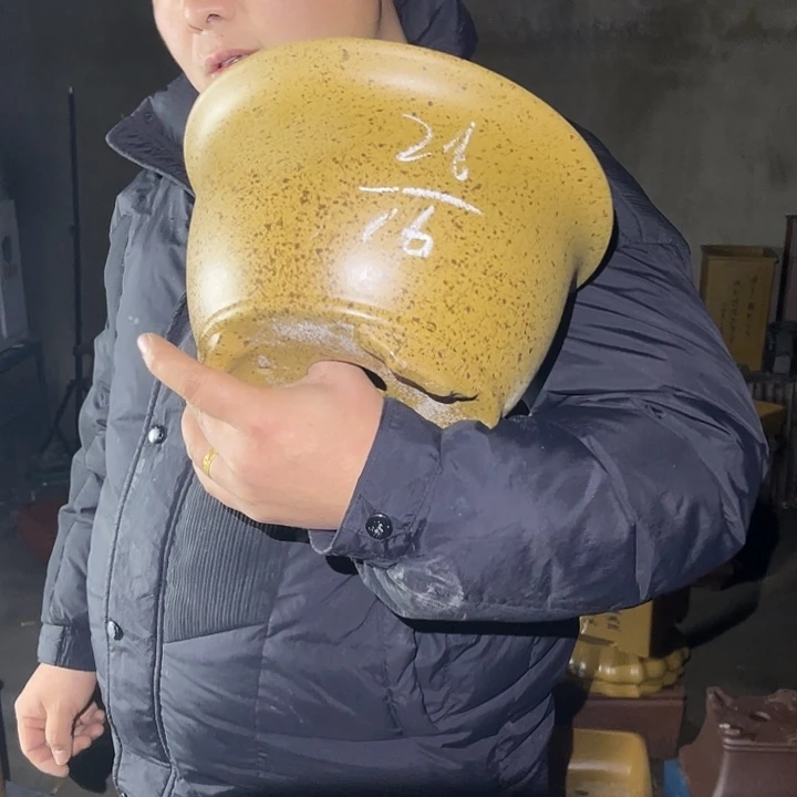 紫砂花盆紫砂等传统
