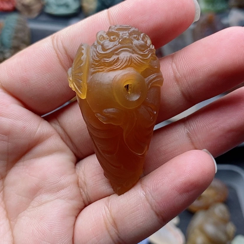 【闪购商品】未镶嵌吊坠定制玛瑙