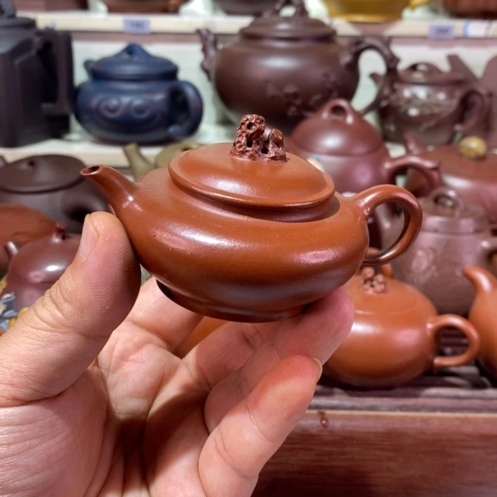茶壶紫砂精工制作