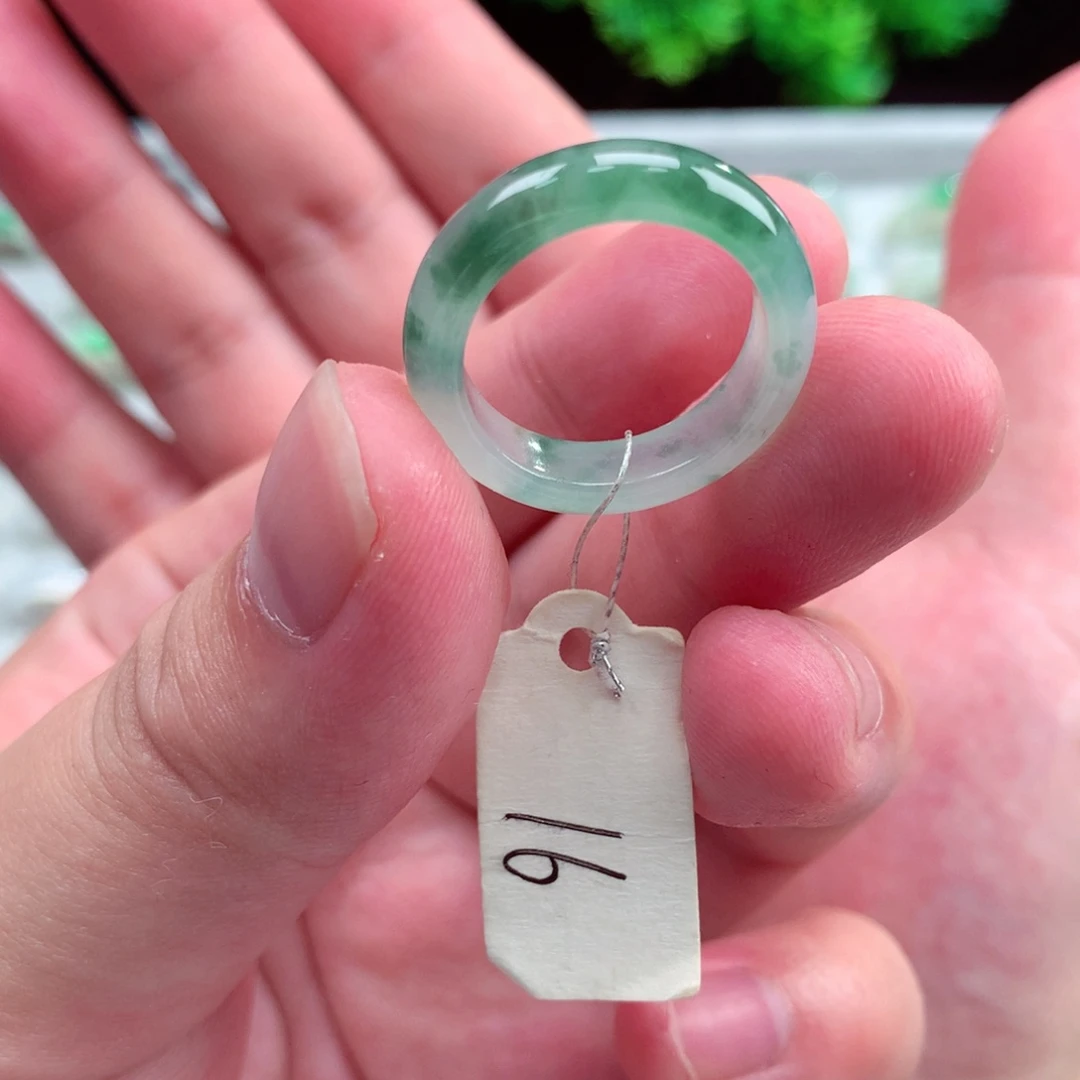 未镶嵌戒指翡翠天然