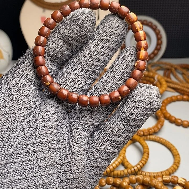 紫金鼠手串实心老型7.7