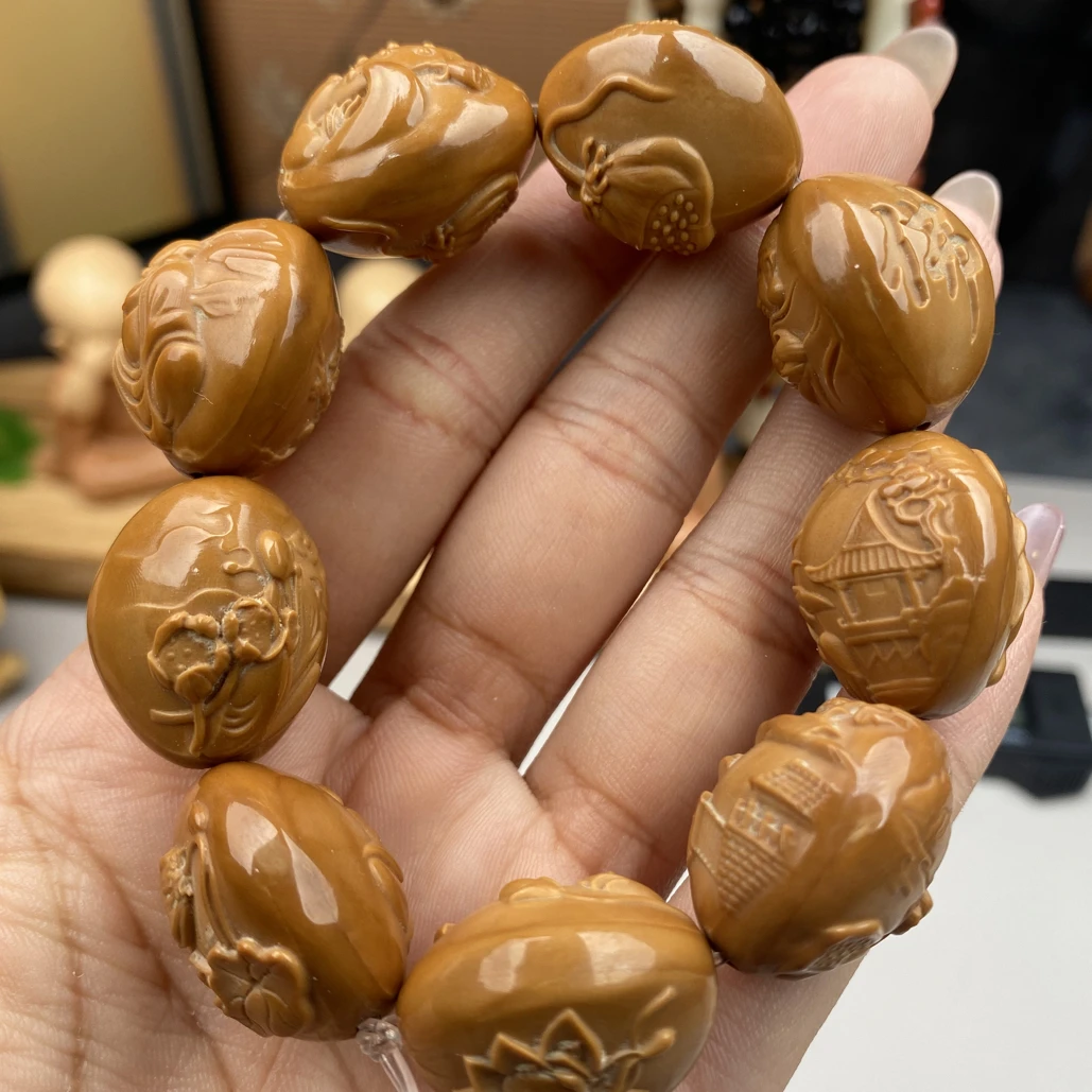 橄榄核无向佛大尺寸手感好