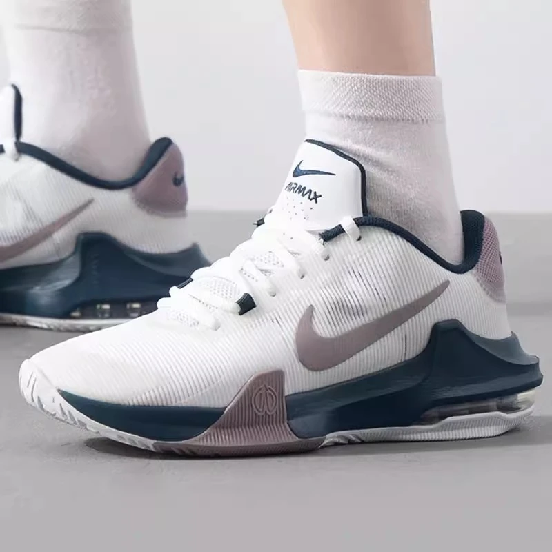 （断码孤品）Nike耐克舒适缓震男款低帮篮球鞋DM1124-102-44