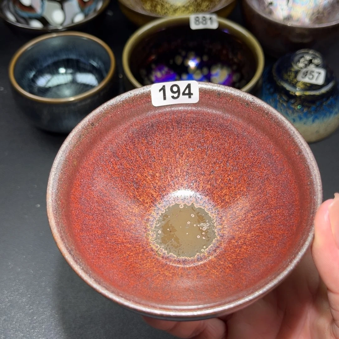 茶盏194 建盏单盏放大漏………