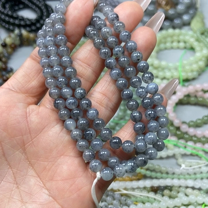 和田玉颈饰未镶嵌寒*冰6