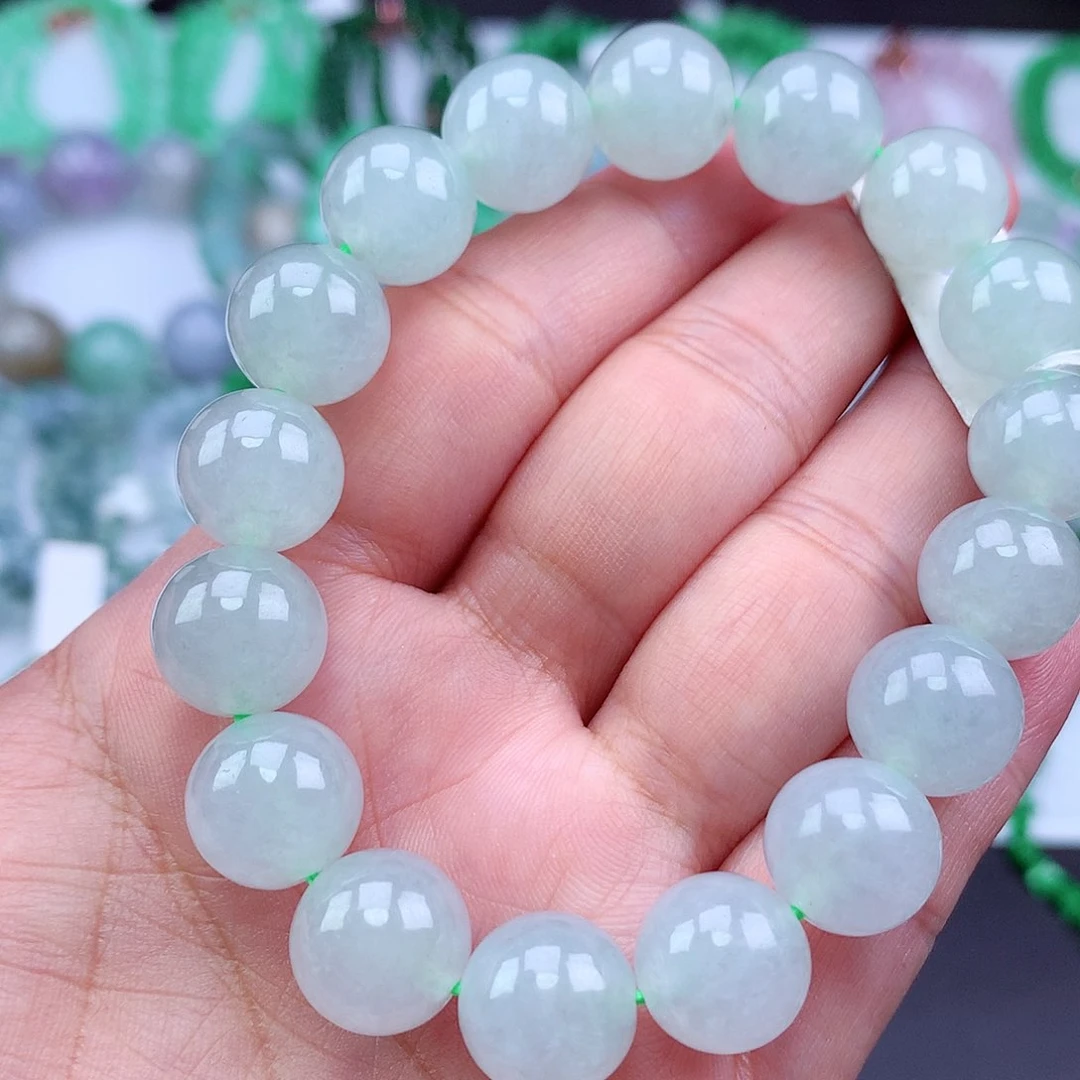 未镶嵌手链翡翠手串