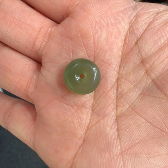 和田玉颈饰未镶嵌冰湖水1.4