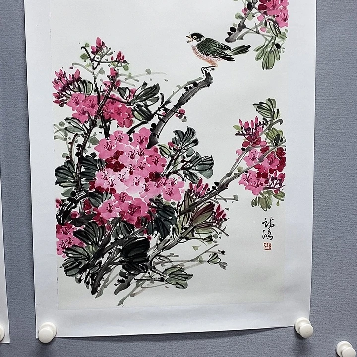 国画亲笔手绘原创