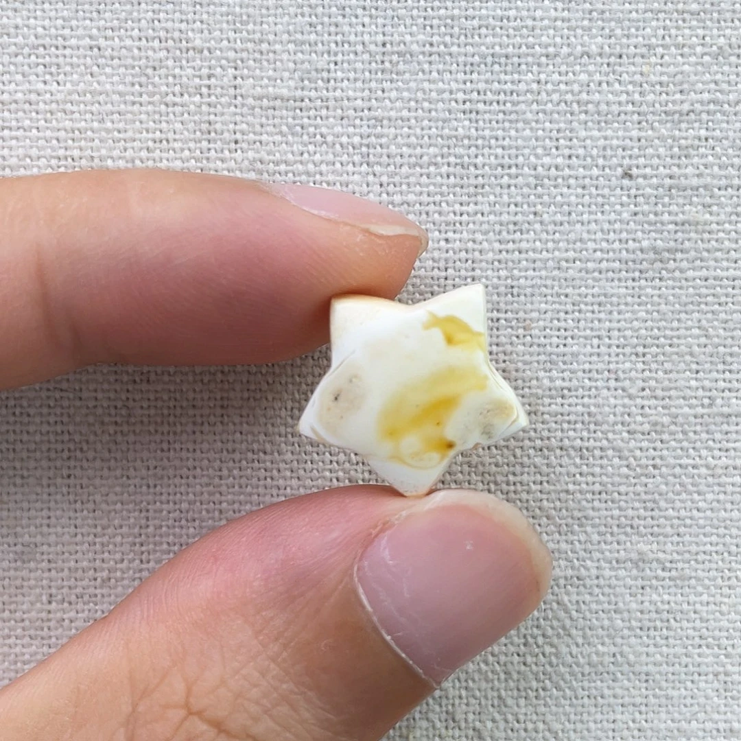琥珀未镶嵌珠宝奇石星星