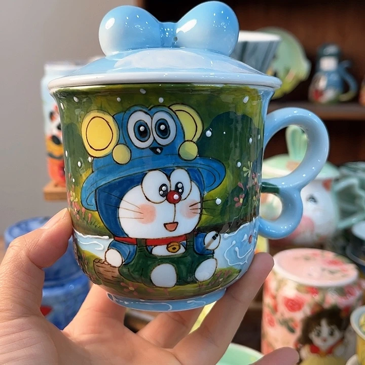 陶景德镇釉下手绘陶瓷