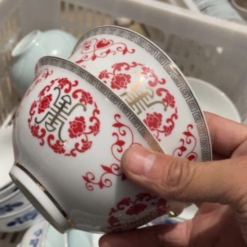 景德镇陶瓷5英寸2个高岭土