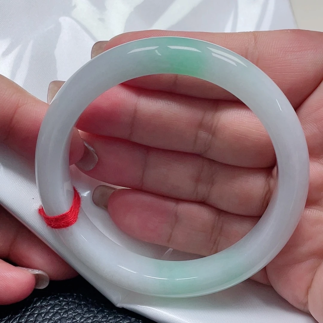 未镶嵌手镯翡翠缅甸翡翠手镯58圈