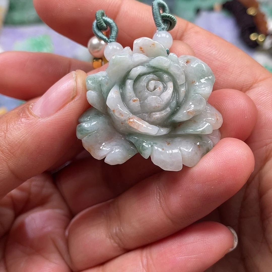 颈饰未镶嵌翡翠翡玉缘翡翠