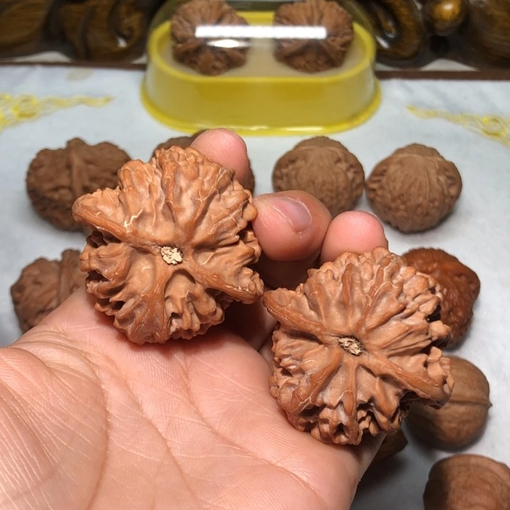 文玩核桃把件43.5苹果园