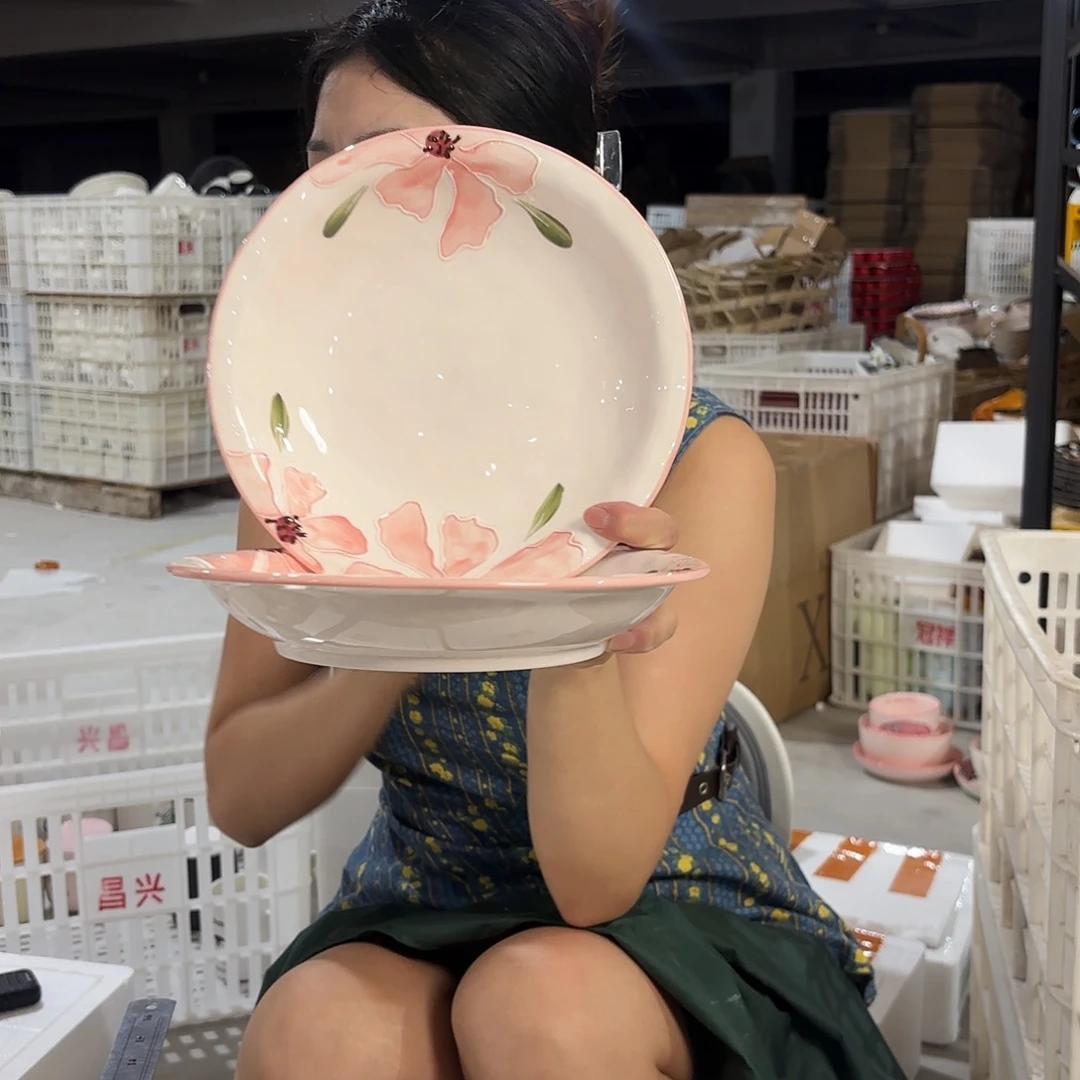 瓷微瑕陶瓷餐具釉下彩