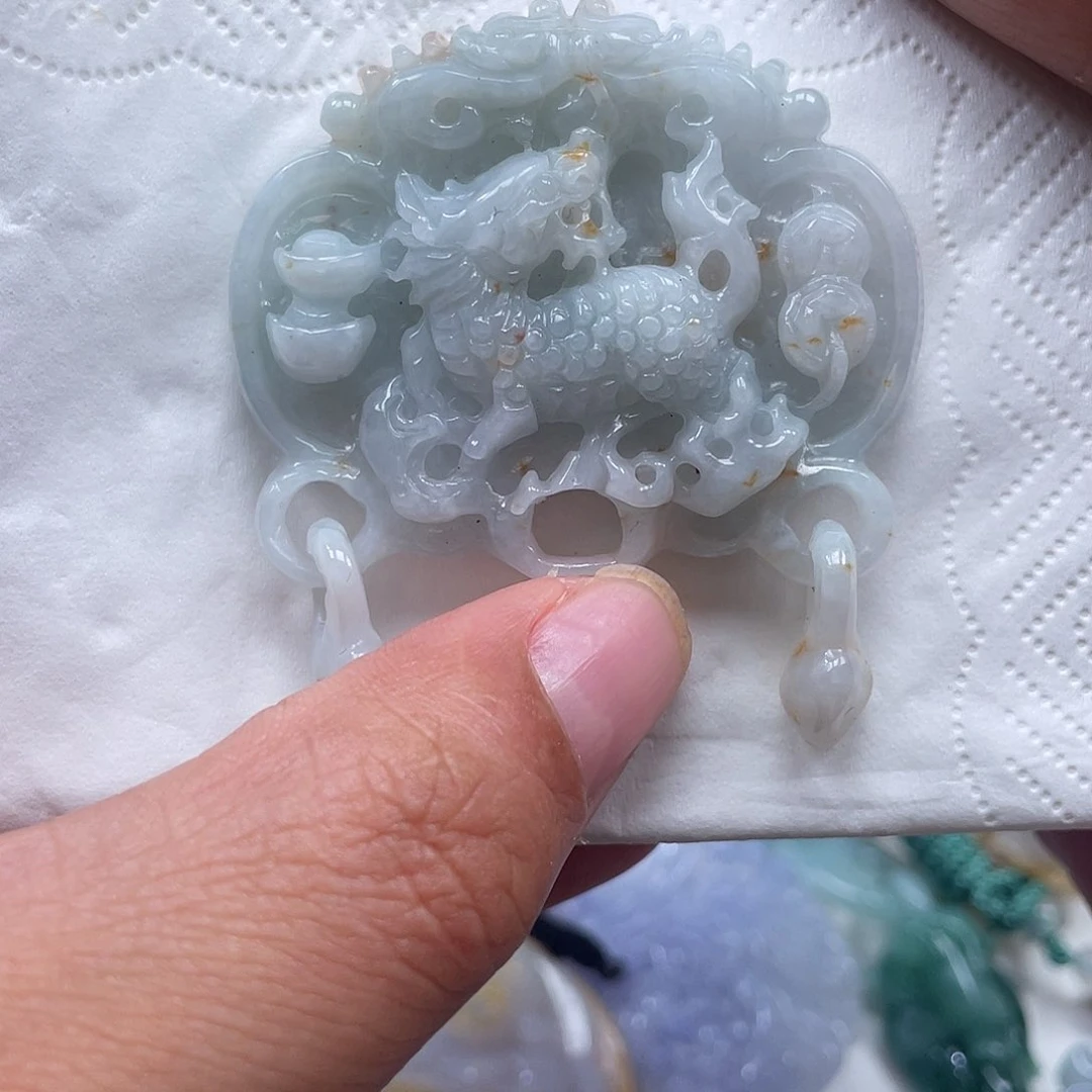 颈饰未镶嵌翡翠翡玉缘翡翠