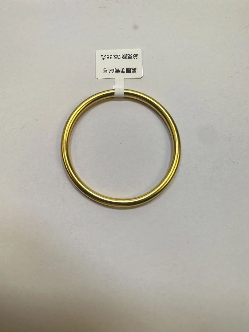 合金手镯 古法素圈　饰品圈口珠宝传承金色