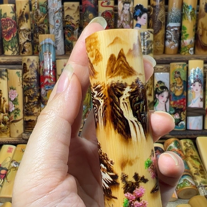 富***烤香榧木实心玉竹 实心玉竹