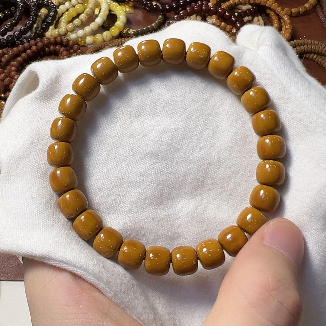 紫金鼠手串9mm黄金甲实心鼠老型