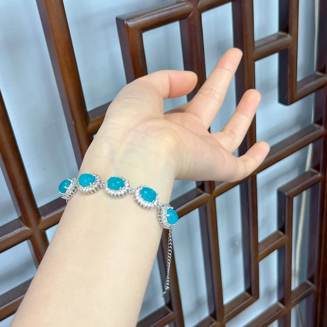 【莹莹专属】天然珠宝天河石手链7821