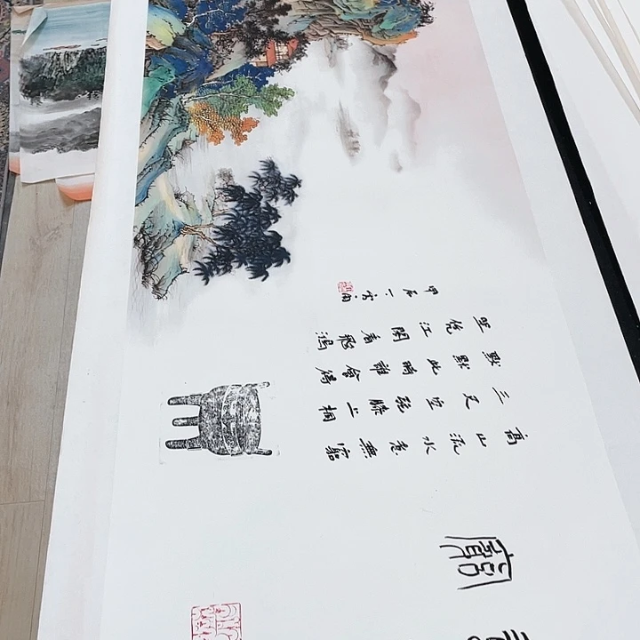 国画书画描金拓染金石传拓手写