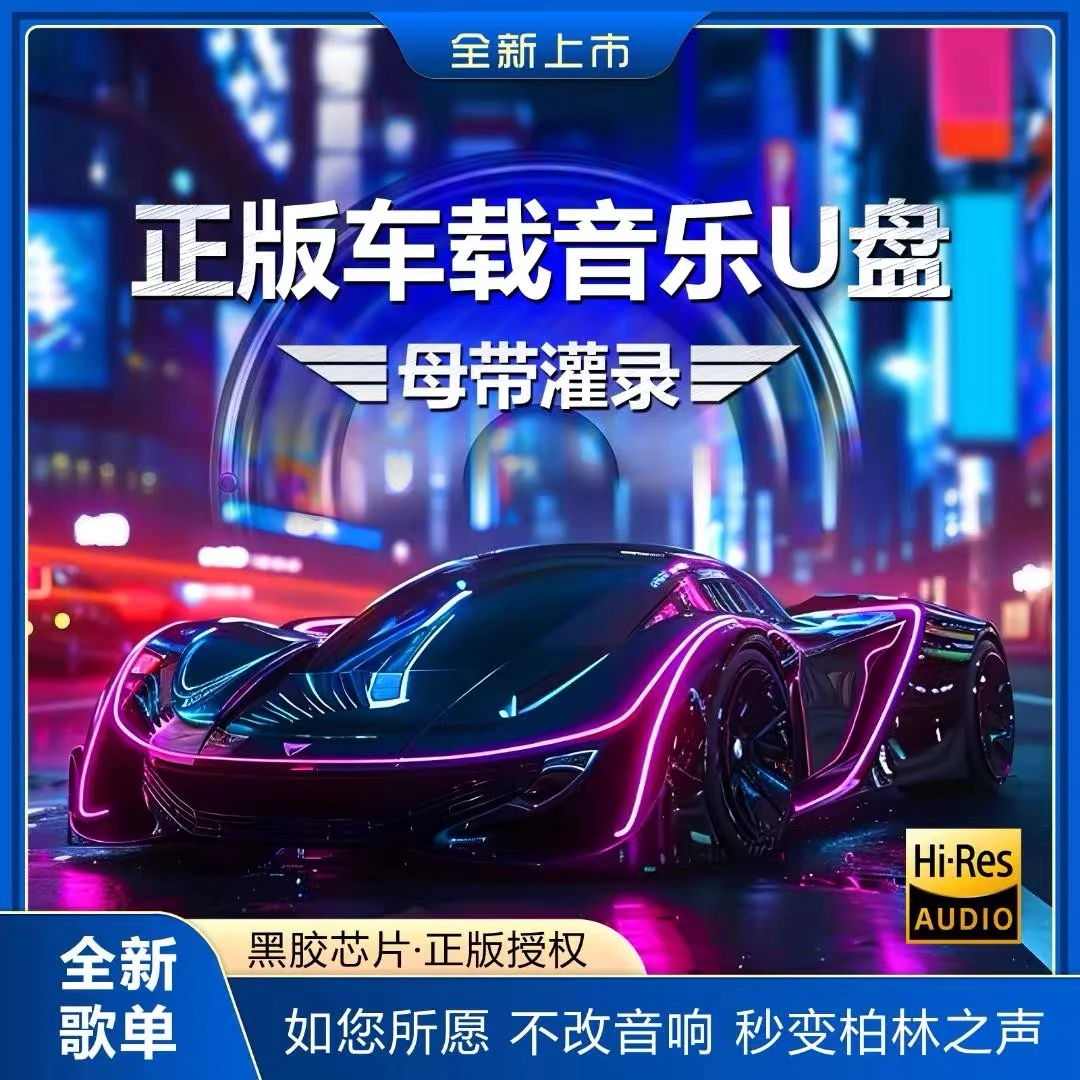 【正版原唱】流行车载u盘无损音乐精选母带灌入进口芯片 无损音质
