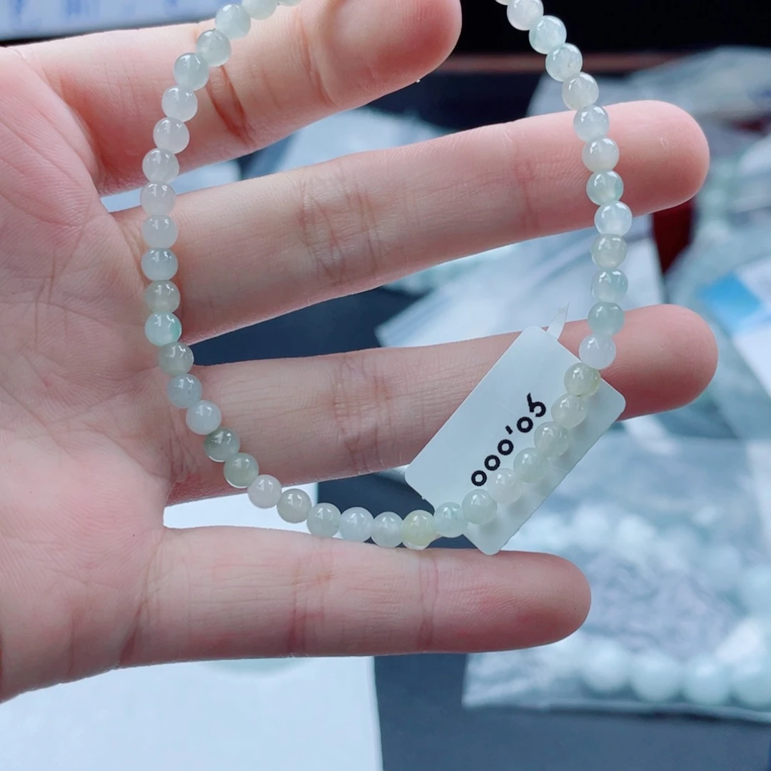 未镶嵌琥珀戒指珠串4.0